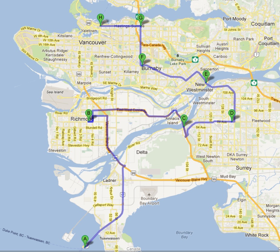 Vancouver last four days